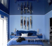 Успокаивающий синий для спальни