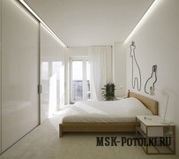 Натяжной потолок со встроенной подсветкой