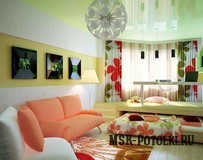 Дизайн идеи натяжных потолков с фотографиями для небольших квартир