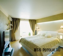 Спальня с стиновыми натяжными потолками