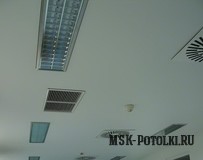 Вентиляция в натяжном потолке
