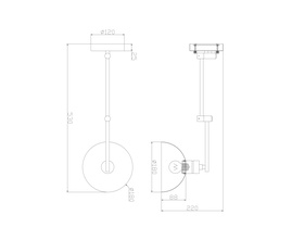 Настенный светильник (бра) Freya FR5290WL-01B